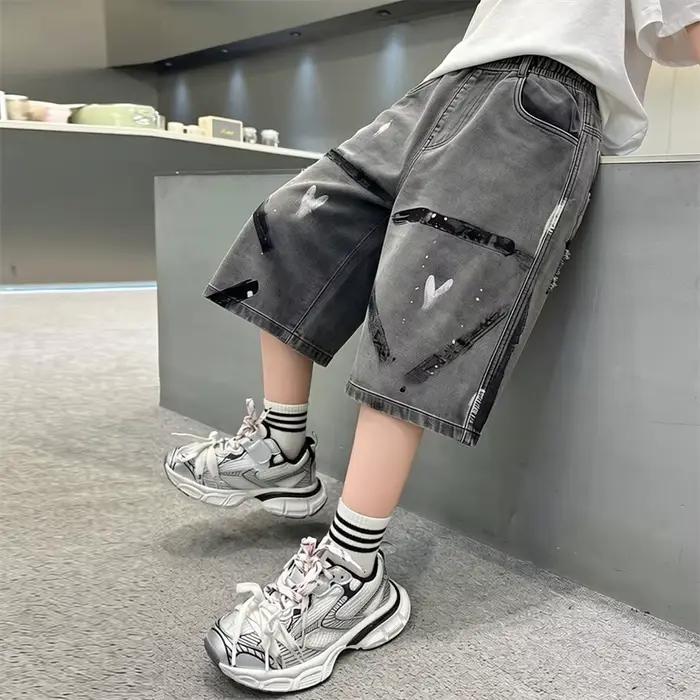 Nouveaux shorts en jean pour adolescents