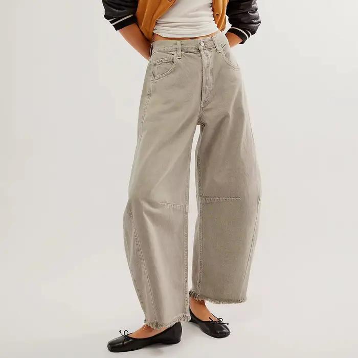 Jean large pour femme, nouveau style été 2026