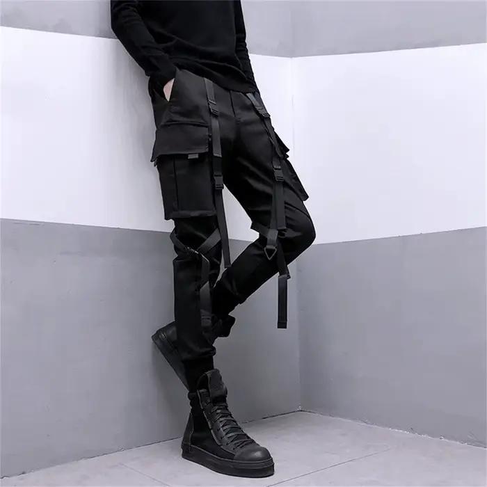 Pantalon cargo noir cool