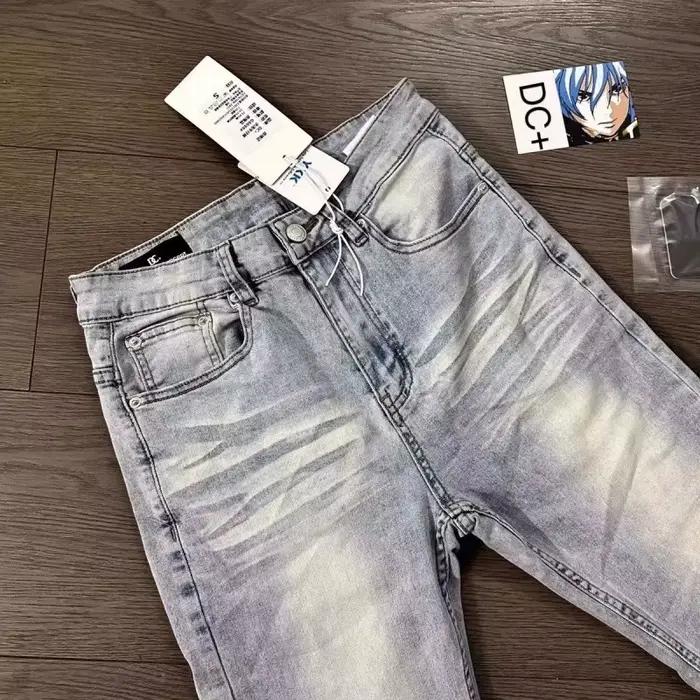 Jean évasé bleu clair style américain pour homme