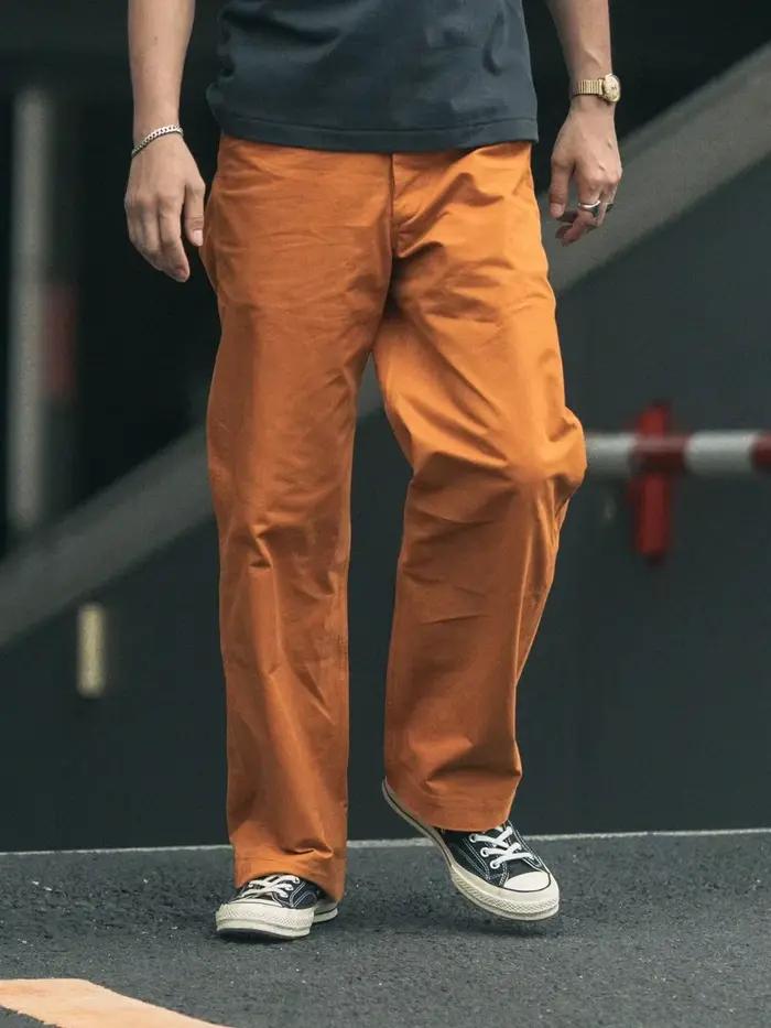 Bronson-Pantalon Ch37d'Officier en Coton Sergé