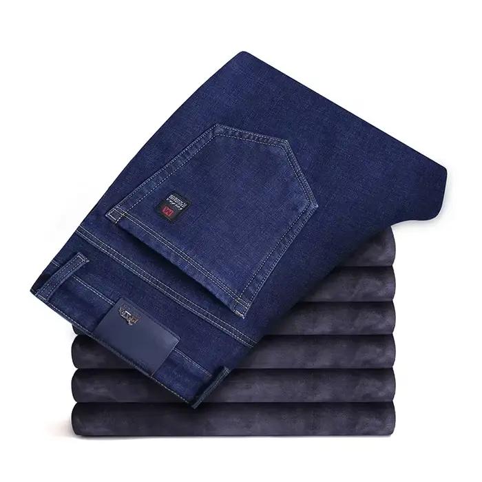 Jean chaud en polaire pour hommes