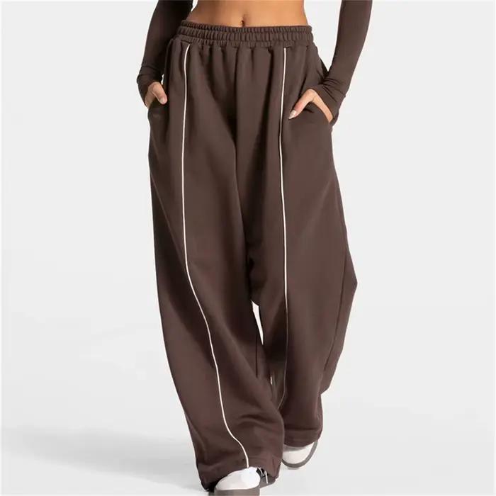 Pantalon de jogging droit pour femme