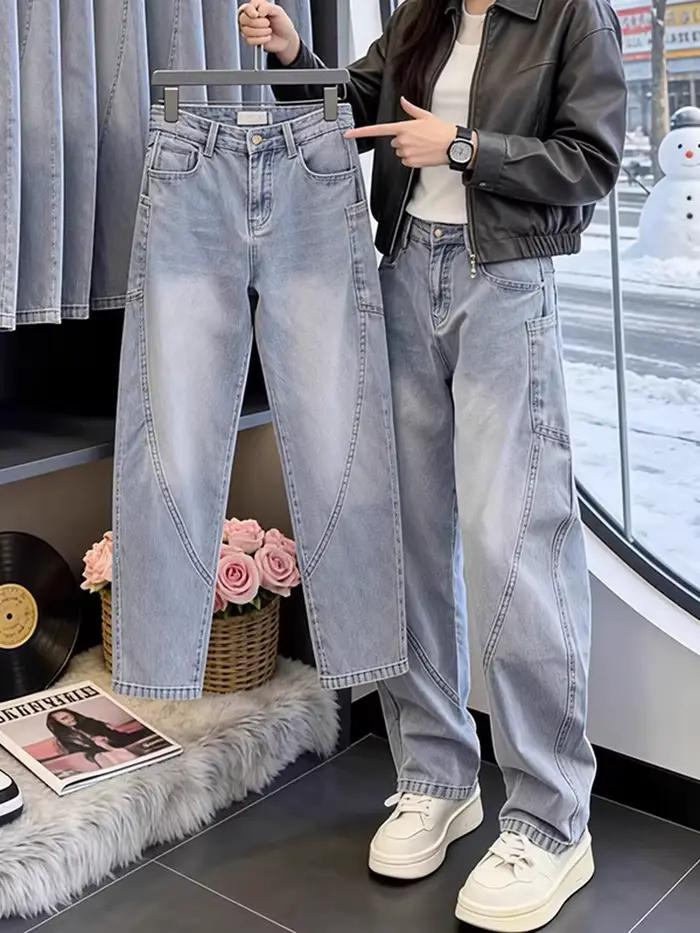 Nouveau jean baggy Y2K pour hommes et femmes