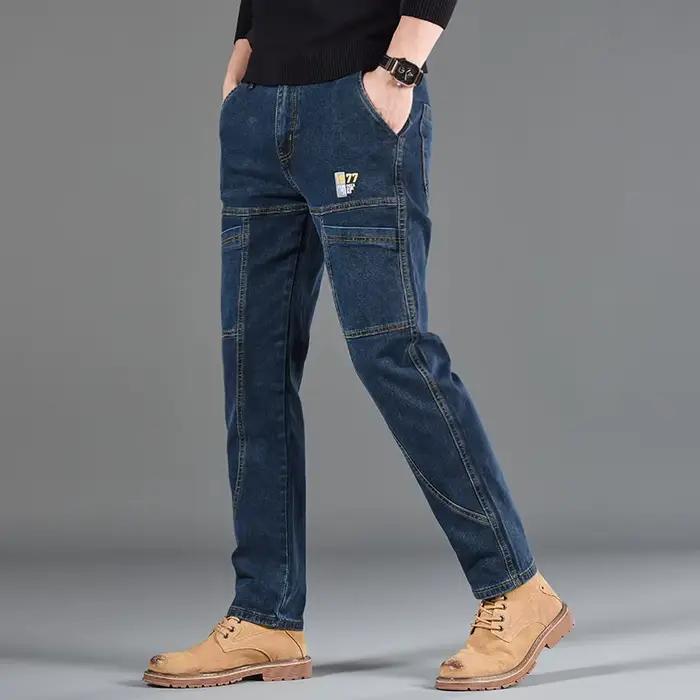 Jean imprimé à Six poches pour hommes