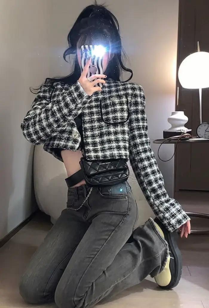 Jeans Évasés pour Femmes, Style Sexy et Club, Coupe Botte, Matériau Coton Polyester Acétate, Confortable pour Toutes les Occasions
