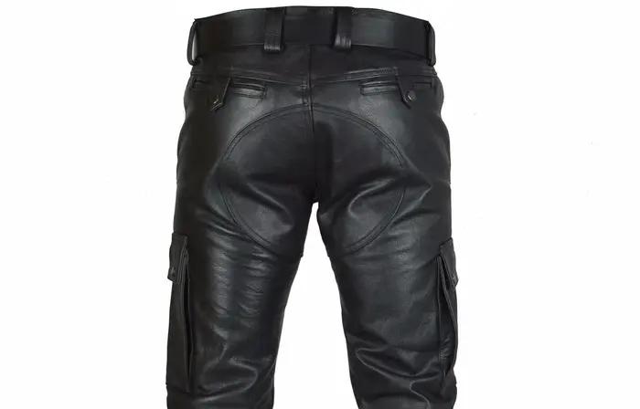 Pantalon homme automne hiver Punk rétro Goth Slim