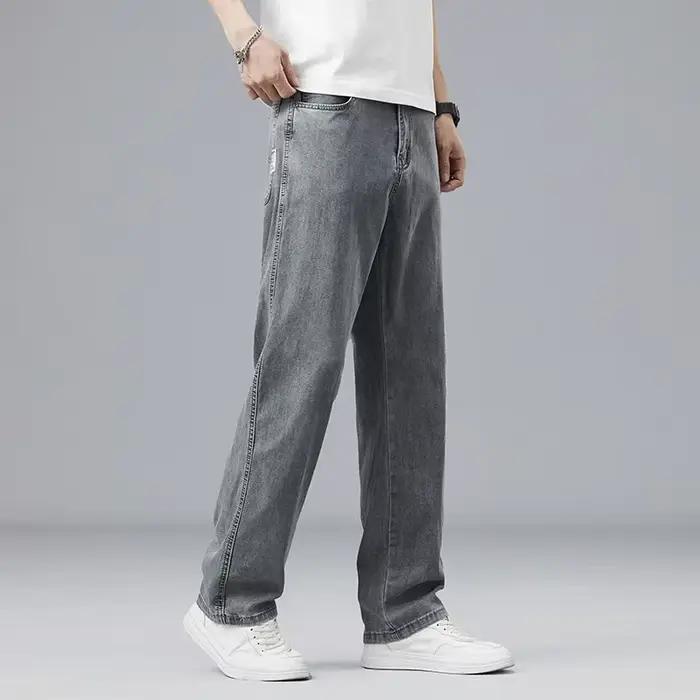 Lyocell-Jeans Ultra-Mince artificiel astique pour Homme