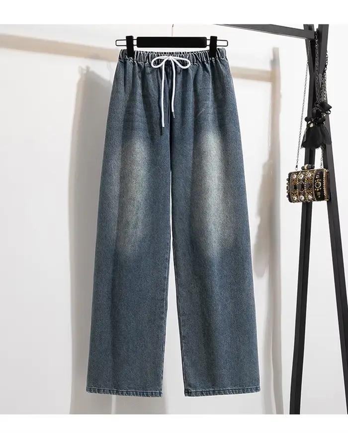 Jean surdimensionné pour femme