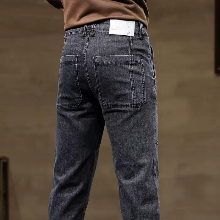 Jean polyvalent au design à six poches pour homme
