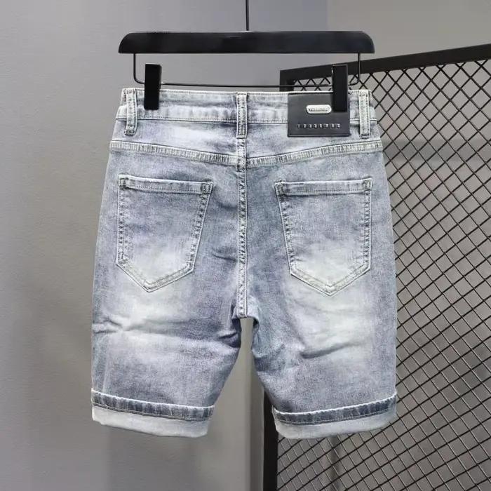 Kpop-Short en Jean pour Homme