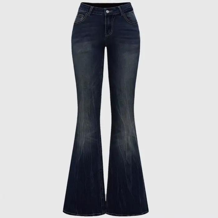Jeans évasés Y2K 2026 pour femme – Style urbain rétro