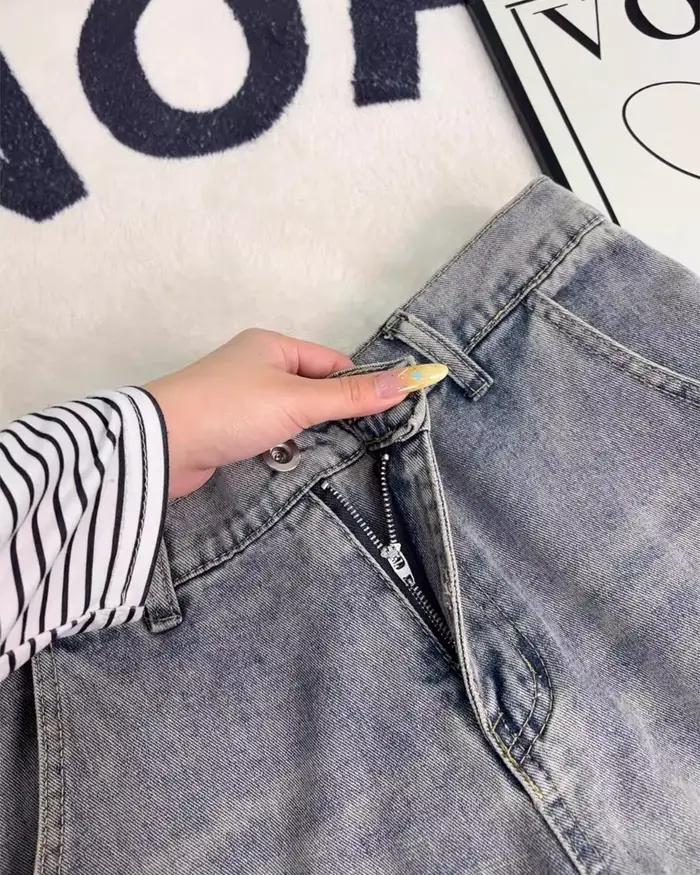 Jean coréen Y2K pour homme