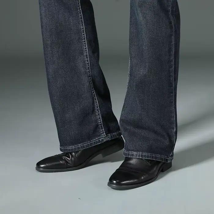 Jean Évasé en Denim pour Homme
