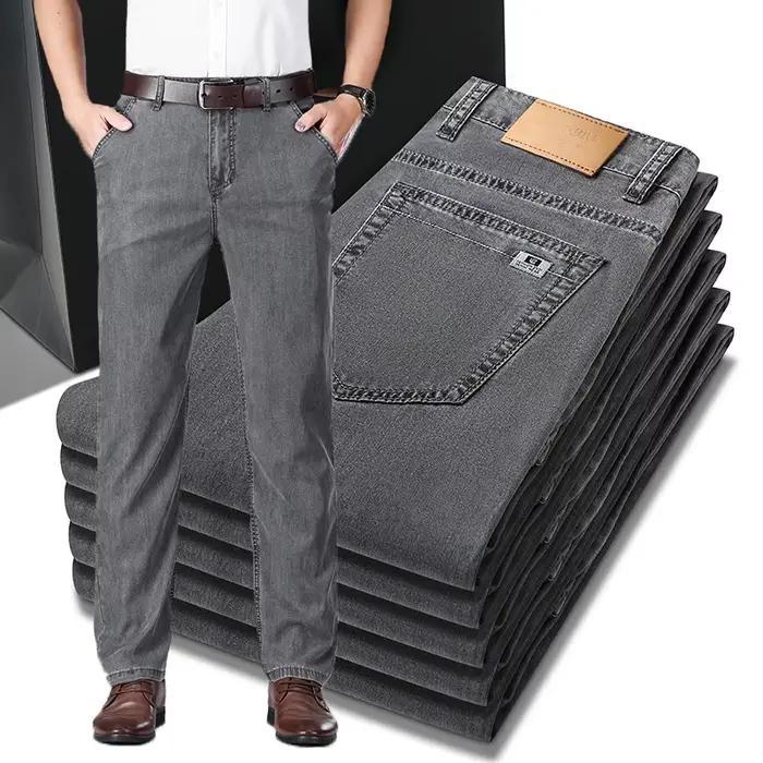 Jean Lyocell d'affaires pour hommes