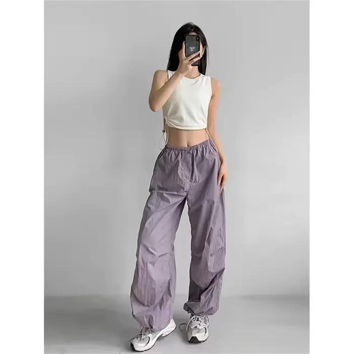 Pantalon léger à jambes larges pour femmes