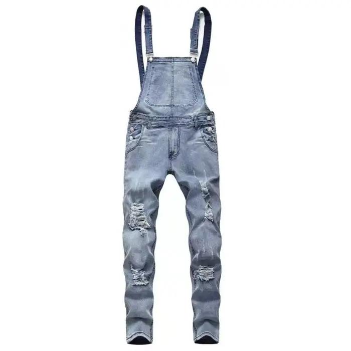 Salopette en jean pour hommes