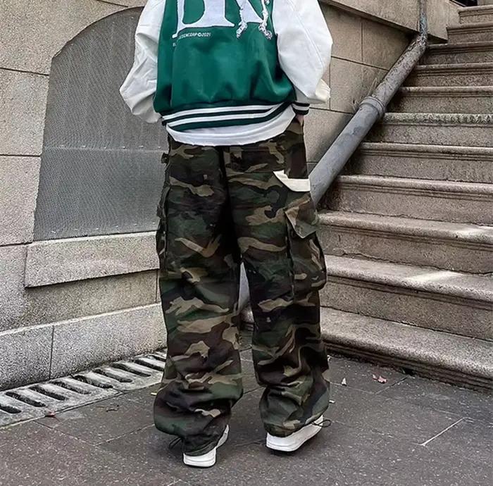 Pantalon Cargo camouflage militaire pour hommes