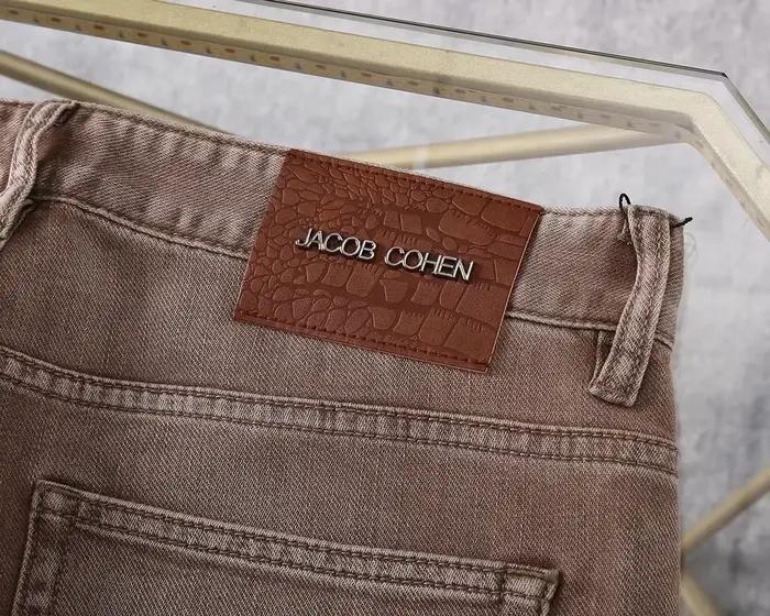 BLLIYOSS jean mince coton hommes 2025 printemps été nouvelle entreprise broderie droite extérieur pantalon vieil argent de haute qualité