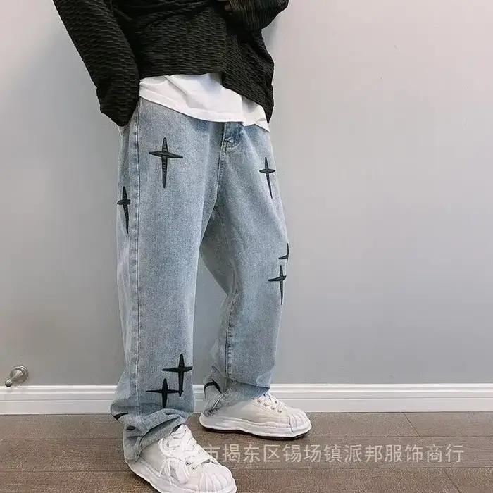 Jean Cargo à Jambes Larges pour Homme