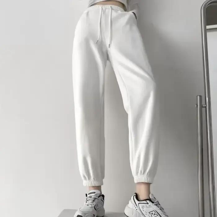 Pantalon taille élastique pour femme