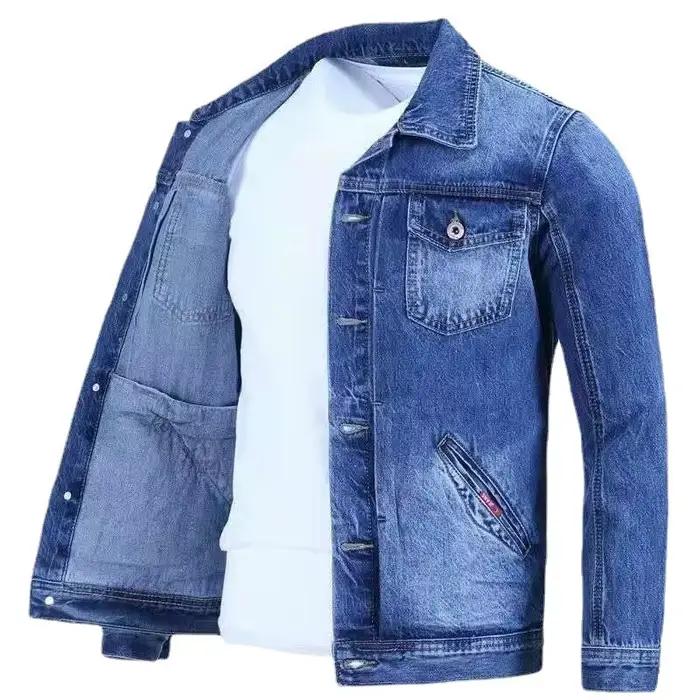Veste en jean rétro pour homme