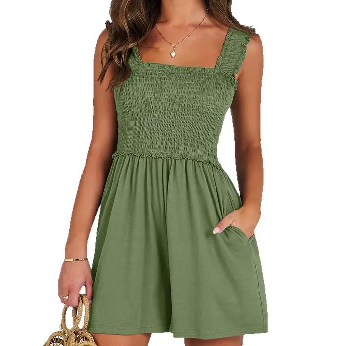 Salopette d'été tendance pour femme
