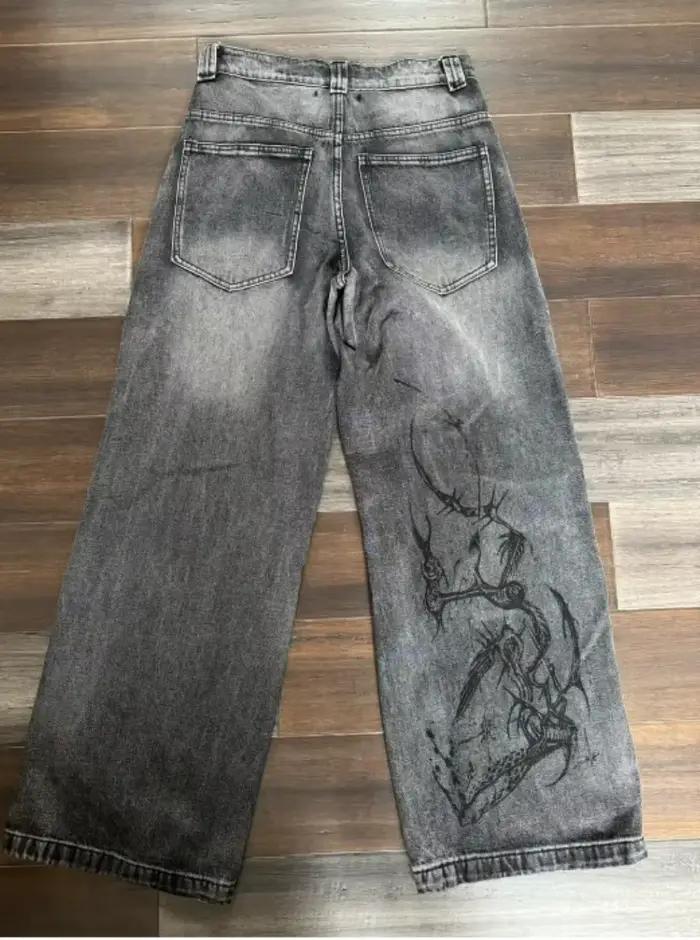 Nouveau Jean Américain Harajuku Y2K 2026