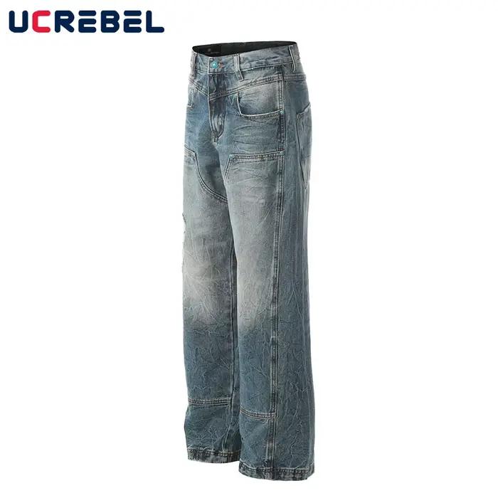 Jean Déchiré à Double Genou pour Homme