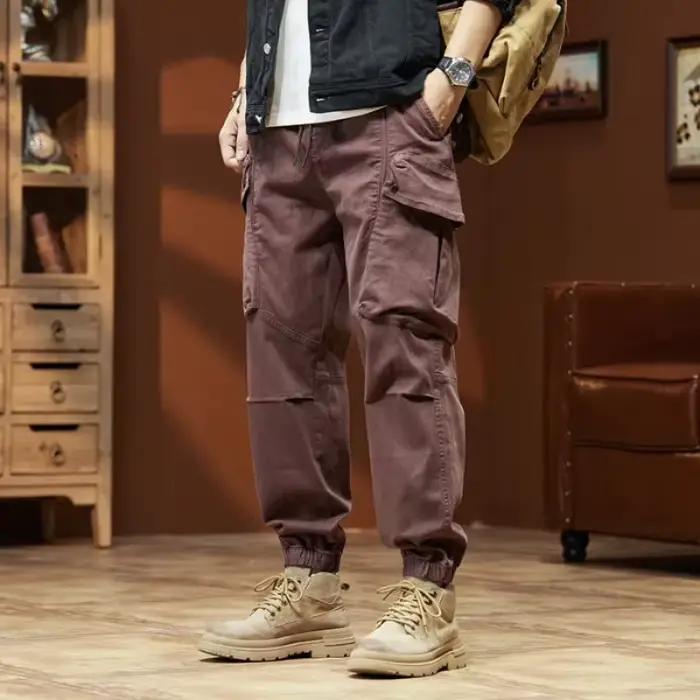 Pantalon Parachutiste Vintage pour Homme