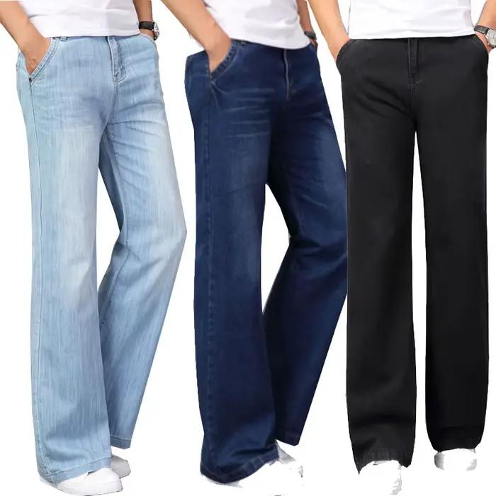 Jean en denim évasé pour homme