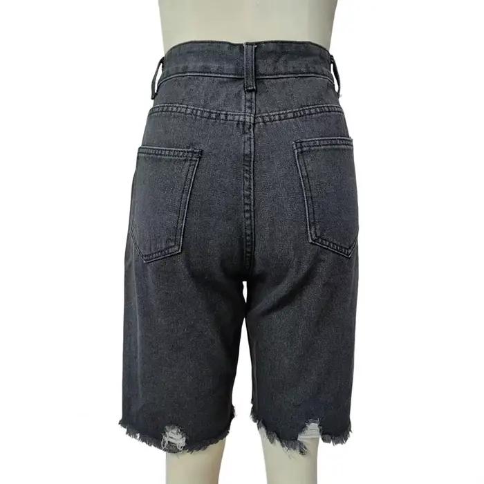 Short taille haute confortable Bermuda