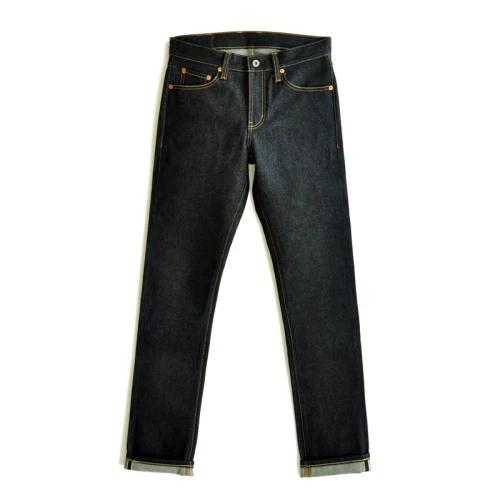 Saucezhan 310XX-18OZ jean pour hommes lisière Denim jean coupe ajustée automne et hiver jean pantalo
