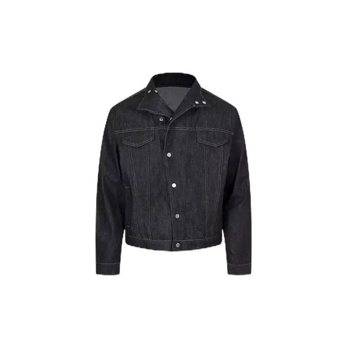 Veste en jean pour homme, style Hong Kong, printemps-automne 2026, tendance vintage streetwear