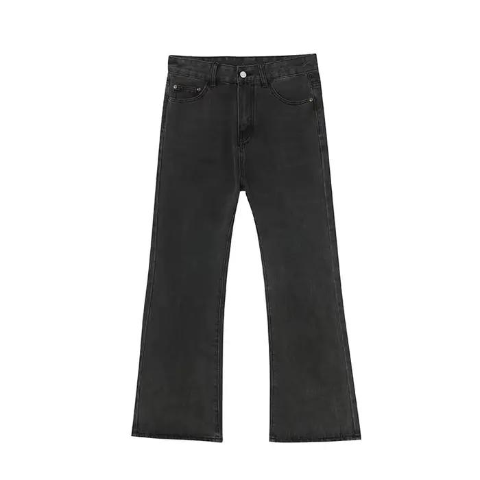 Jean tendance pour hommes, coupe ample, jambe droite, pantalon de traînée décontracté, Style américa
