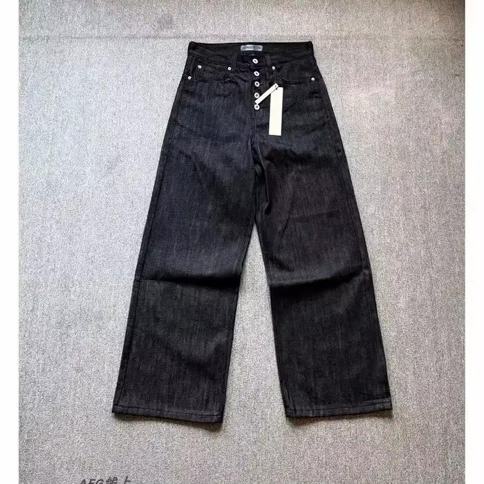 Pantalon baggy en jean de coton, flambant neuf, No Faith Studios, confortable, décontracté, taille S