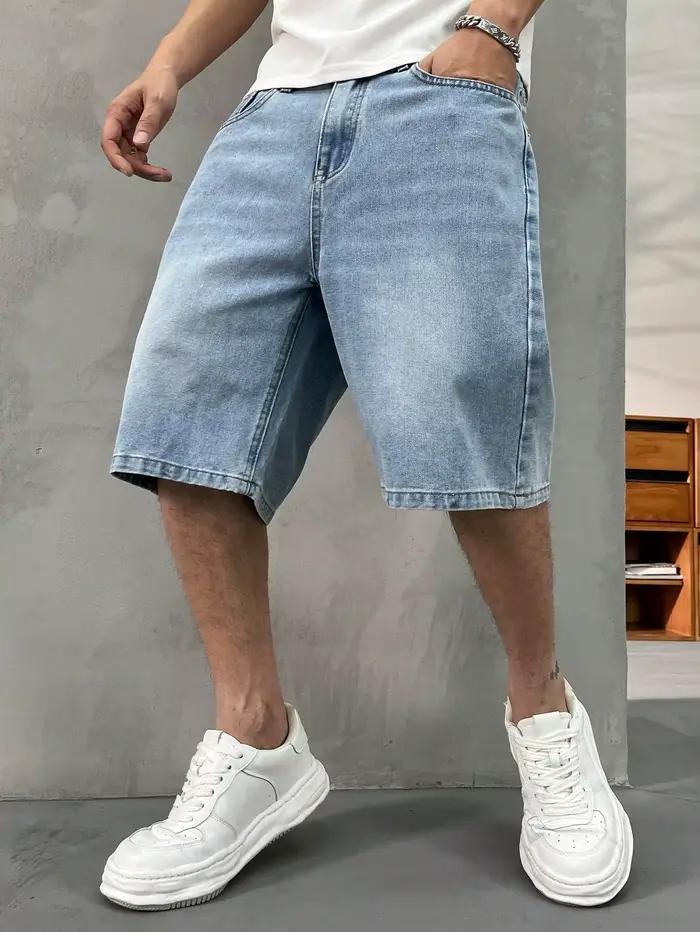 Jeans pour hommes Drip Urban Fashion Street Denim Aucun accessoire ni ceinture inclus
