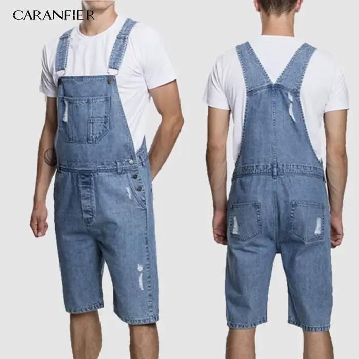 Salopette en jean pour homme
