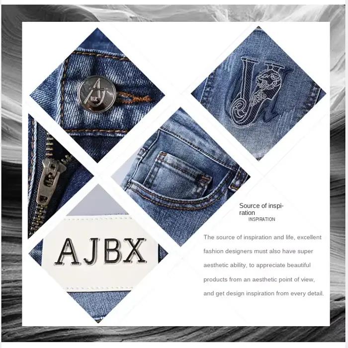 Jeans carillon coupe couvertes pour hommes