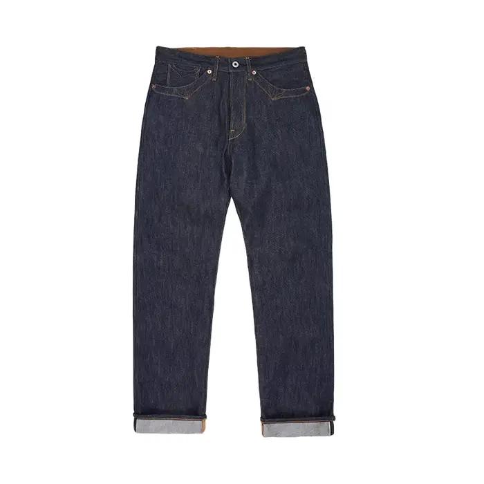 Jean à lisière rouge Tornado 350 avec coutures de poche