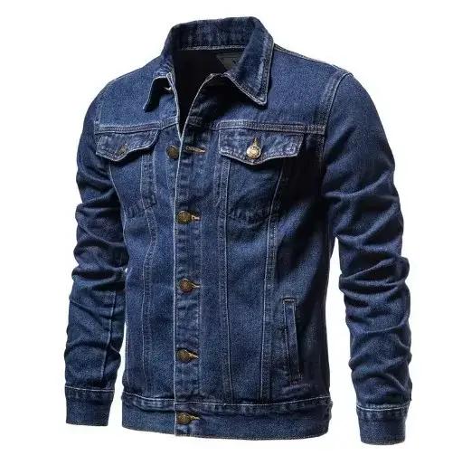 Veste en jean homme décontractée style moderne pour automne hiver confortable et durable polyvalente pour divers usages et occasions spéciales