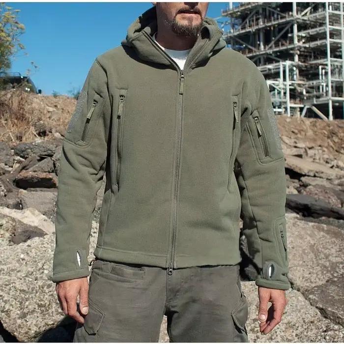 Veste thermique Smile pour homme, manteau à capuche, veste softshell, veste de randonnée, veste d'hiver pour camping, sports de plein air, activités extérieures