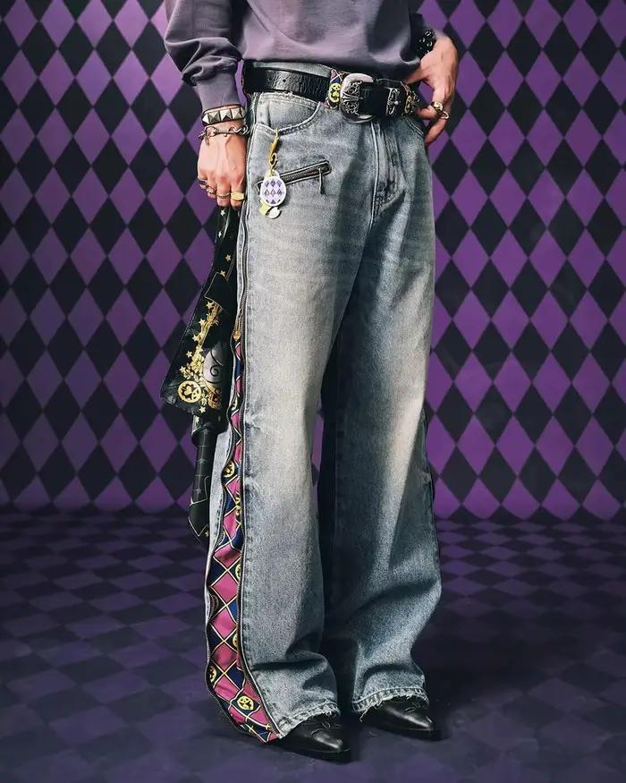 Jeans Harajuku style anime japonais réplique