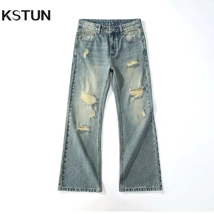 KSTUN Jean évasé pour homme