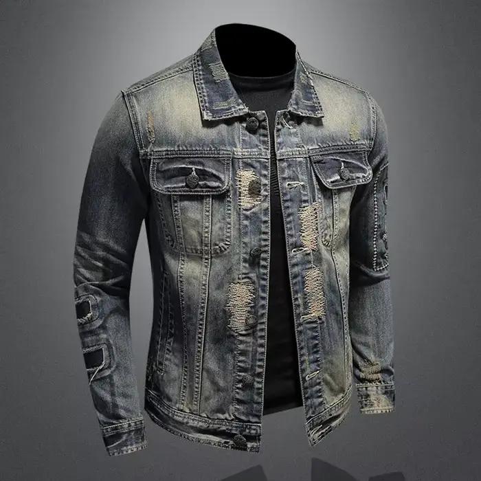 Veste en jean d'hiver 2026 pour homme