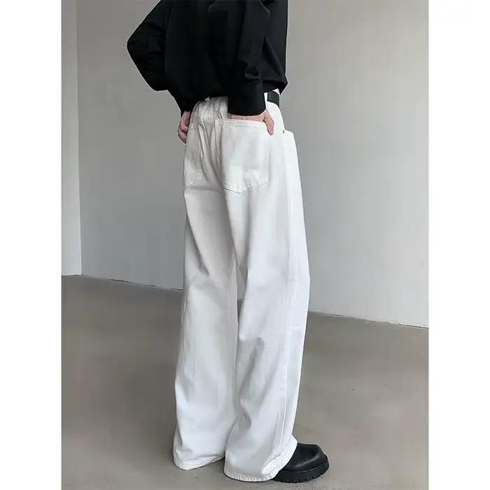 Jean Droit à Jambes Larges pour Homme et Femme