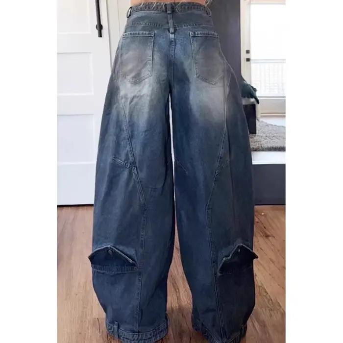 Y2K – Jean en Denim ample pour femmes
