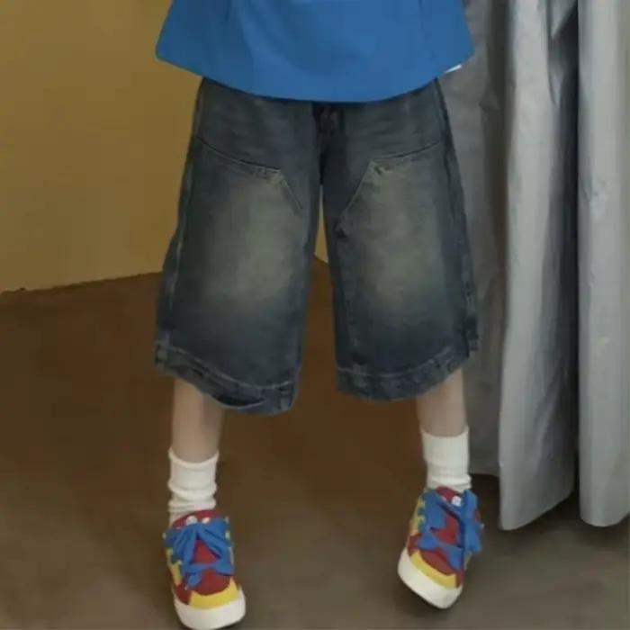 Shorts baggy décontractés femmes en polyester et coton pour style streetwear printemps été ocassions spéciales