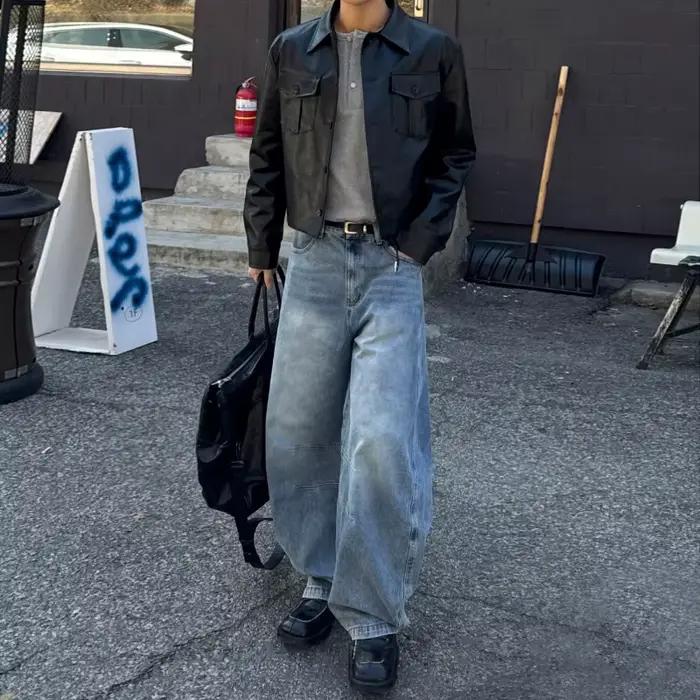 Jeans délavés pour hommes