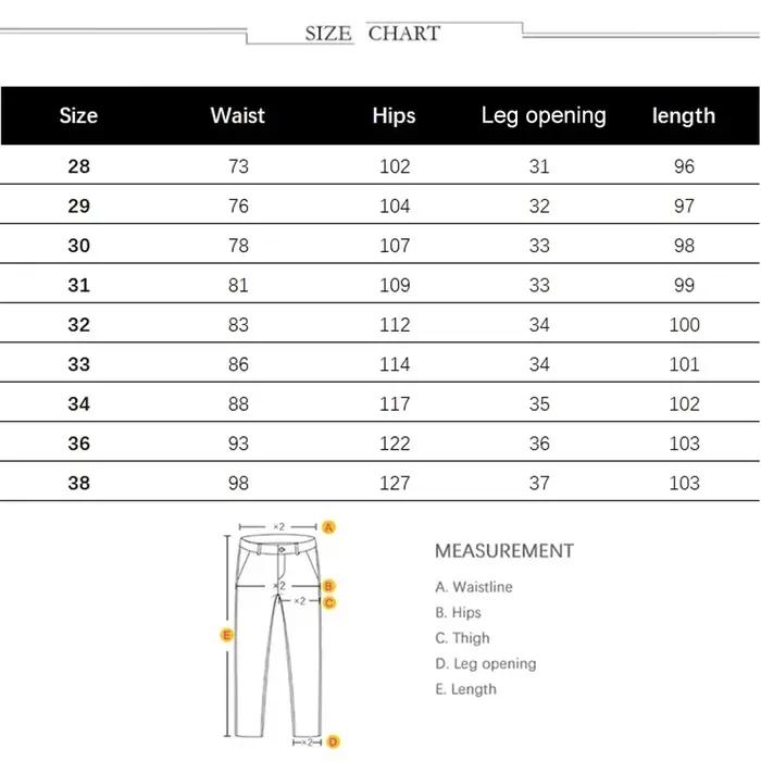 Jean Vintage coréen pour hommes